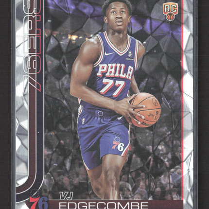 2025 Topps Flagship VJ Edgecombe #203 Crackle RC