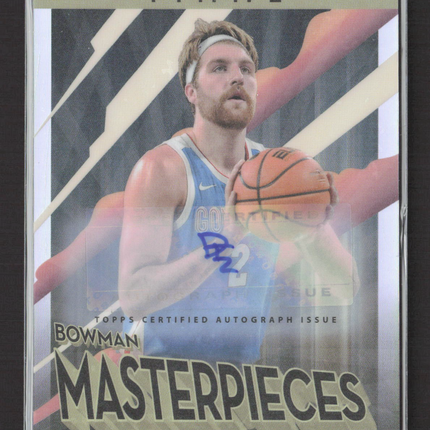 2023 Topps Bowman Masterpieces Drew Timme #BM-5 64/99 Auto