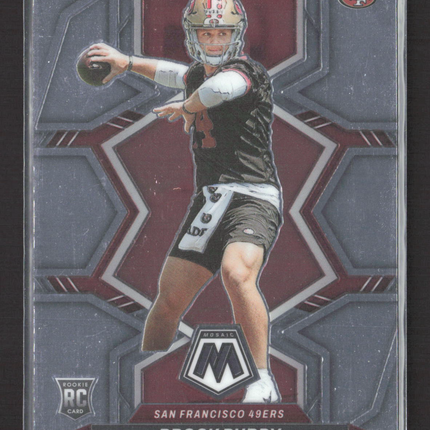 2022 Panini Mosaic Brock Purdy #367 RC