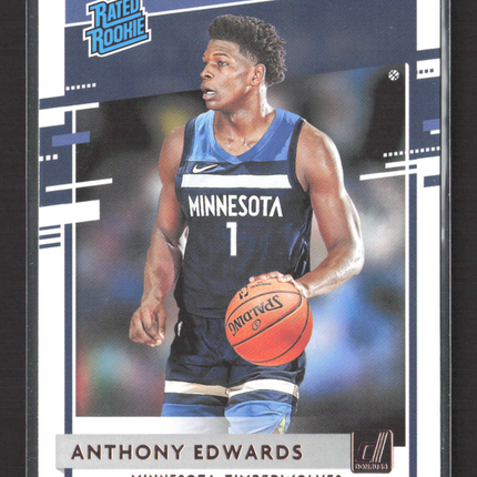 2020 Panini Donruss Anthony Edwards #201