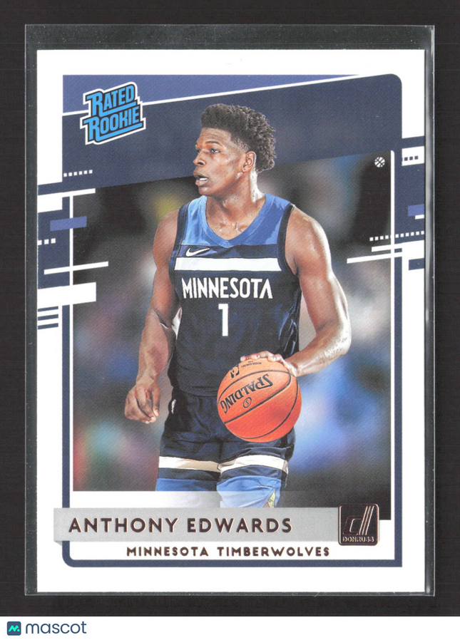 2020 Panini Donruss Anthony Edwards #201