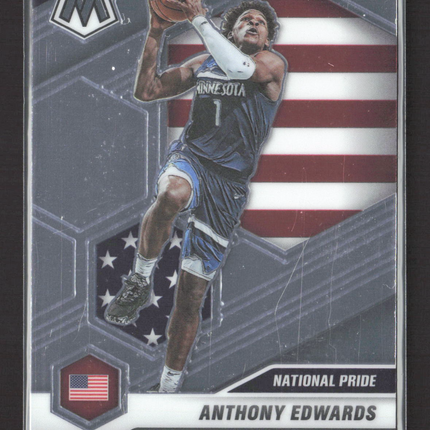 2021 Panini Mosaic Anthony Edwards #252