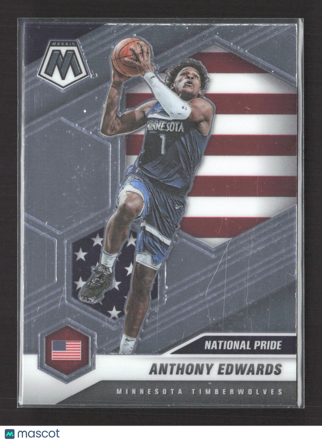 2021 Panini Mosaic Anthony Edwards #252
