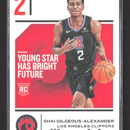 2018 Panini Chronicles Shai Gilgeous-Alexander #89 RC