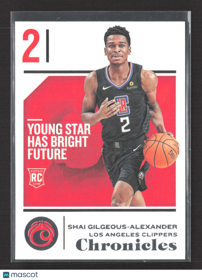 2018 Panini Chronicles Shai Gilgeous-Alexander #89 RC