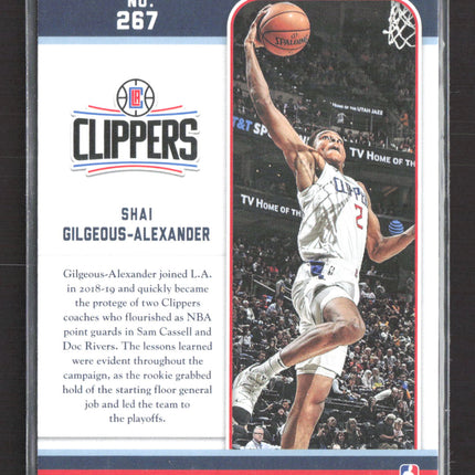 2018 Panini Chronicles Marquee Shai Gilgeous-Alexander #267 RC