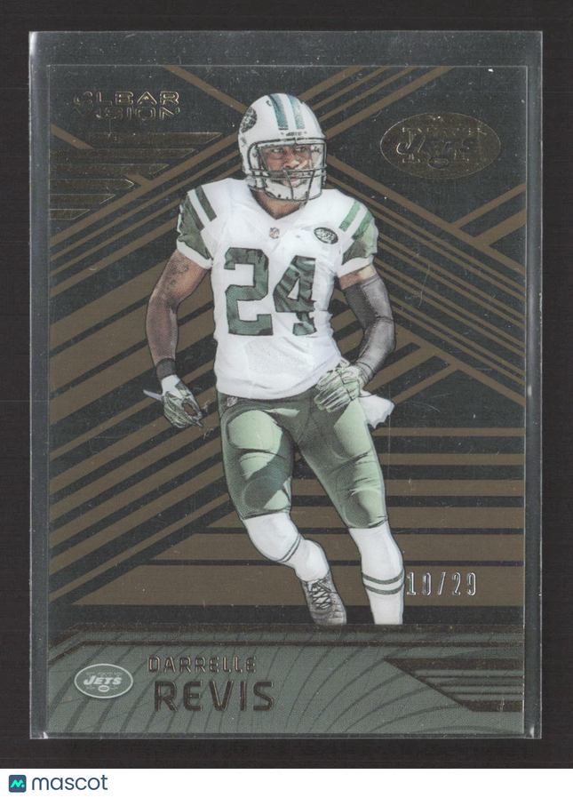 2016 Panini Clear Vision Darrelle Revis #50 Bronze 10/29
