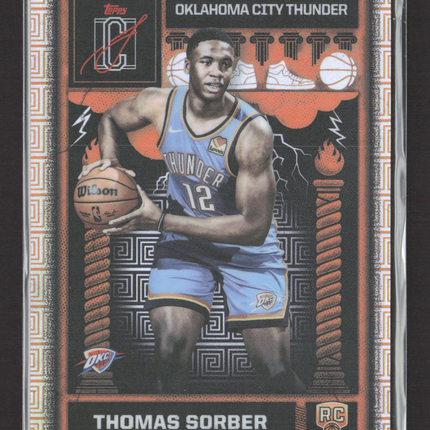 2026 Topps Signature Class Odyssey Thomas Sorber #ODY-11 RC