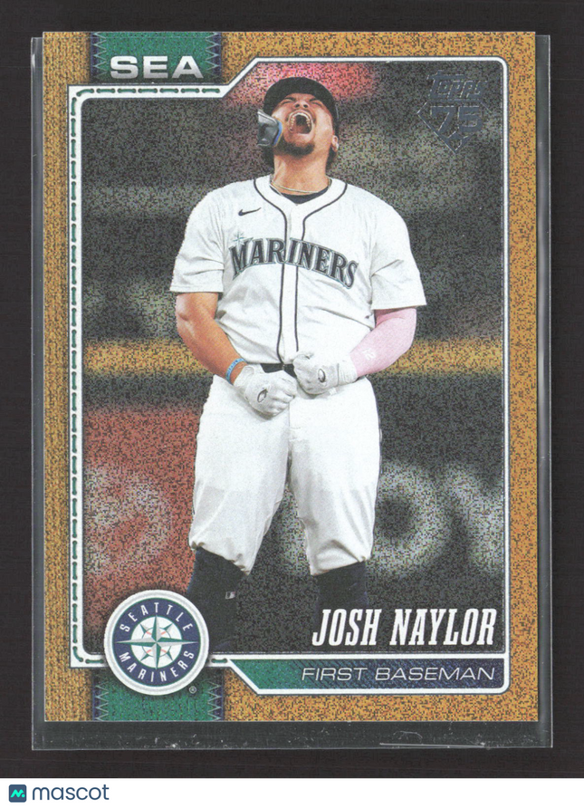 2026 Topps Series Two Josh Naylor #395 Gold Foil /50