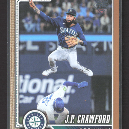 2026 Topps Series Two J.P. Crawford #471 Gold /2026