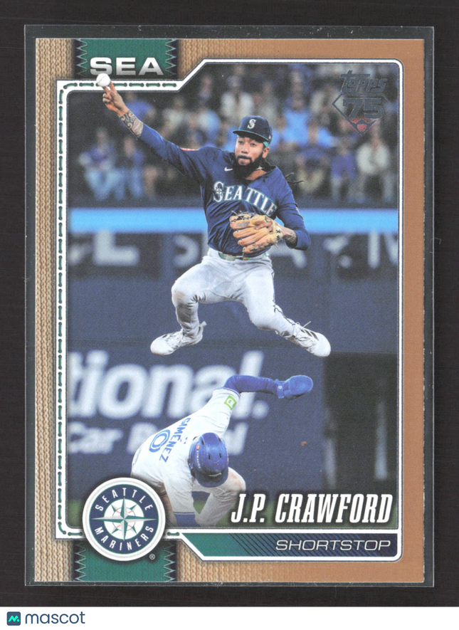 2026 Topps Series Two J.P. Crawford #471 Gold /2026