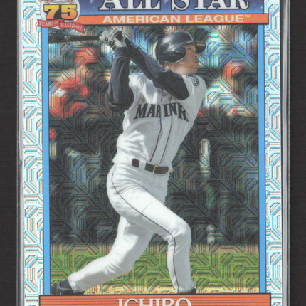 2026 Topps Chrome 75 Years of Baseball Ichiro #91ASC-13 Silver Mojo Refractor
