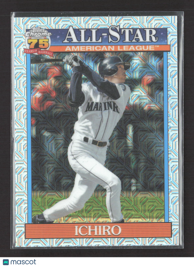 2026 Topps Chrome 75 Years of Baseball Ichiro #91ASC-13 Silver Mojo Refractor