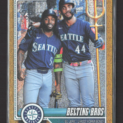 2026 Topps Series Two Julio Rodriguez Randy Arozarena #369 Gold Foil /50
