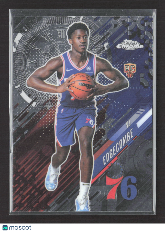 2025 Topps Chrome Go Time VJ Edgecombe #GT-18 RC