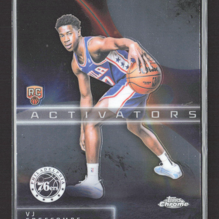 2025 Topps Chrome Activators VJ Edgecombe #AC-13 RC