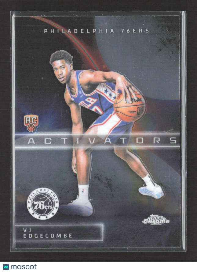 2025 Topps Chrome Activators VJ Edgecombe #AC-13 RC