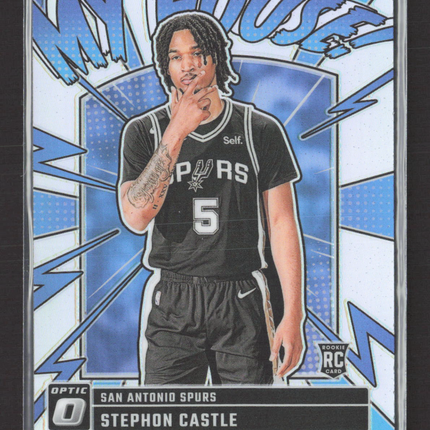 2025 Panini Donruss Optic My House! Stephon Castle #16 RC Silver