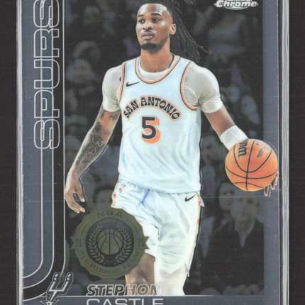 2025 Topps Chrome Stephon Castle #228