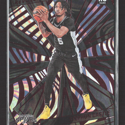 2025 Panini Revolution Stephon Castle #116 Swirl RC