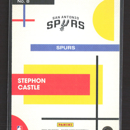2025 Panini Court Kings Modern Strokes Stephon Castle #8
