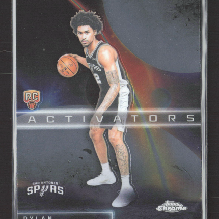 2025 Topps Chrome Activators Dylan Harper #AC-12 RC