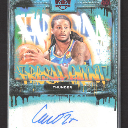 2024 Panini Court Kings Fresh Paint Cason Wallace #FP-CWO 28/99 RC Auto