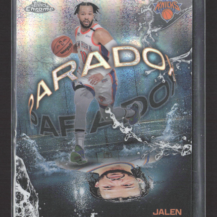 2025 Topps Chrome Paradox Jalen Brunson #PX-11