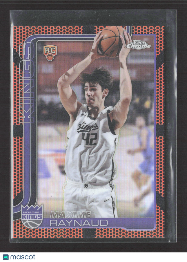 2025 Topps Chrome Basketball Maxime Raynaud #293 RC
