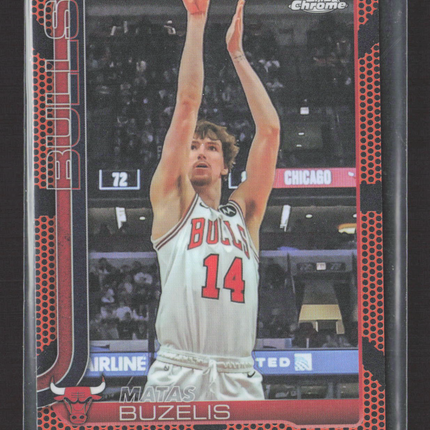 2025 Topps Chrome Matas Buzelis #231