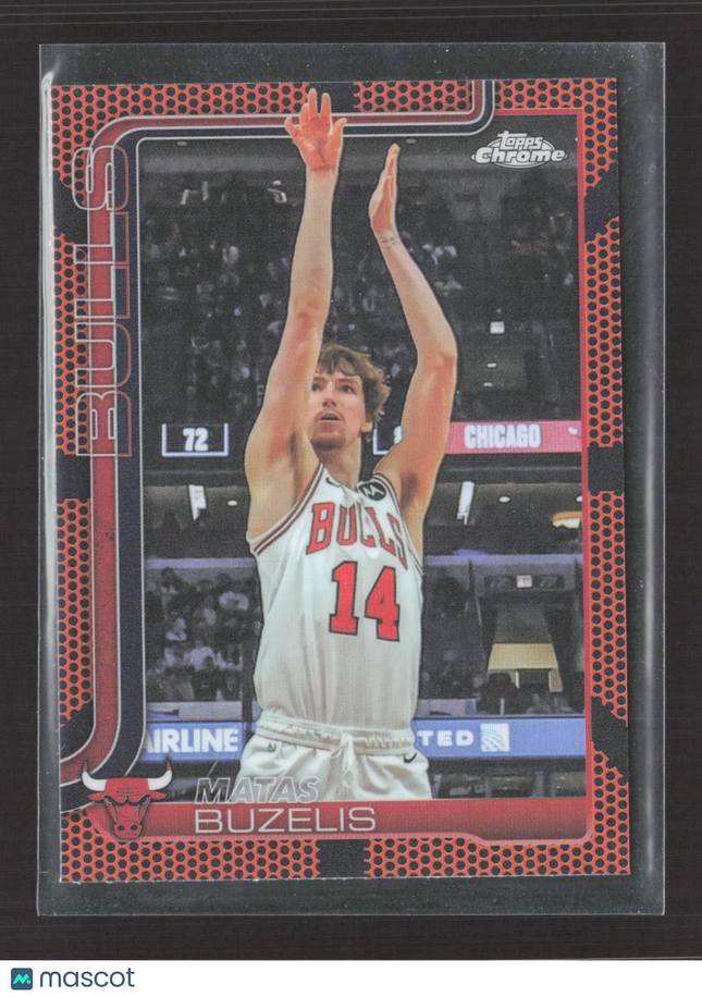 2025 Topps Chrome Matas Buzelis #231