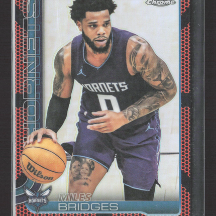 2025 Topps Chrome Miles Bridges #30