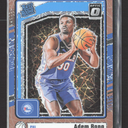 2025 Panini Donruss Optic Adem Bona #281 Bronze Laser /125