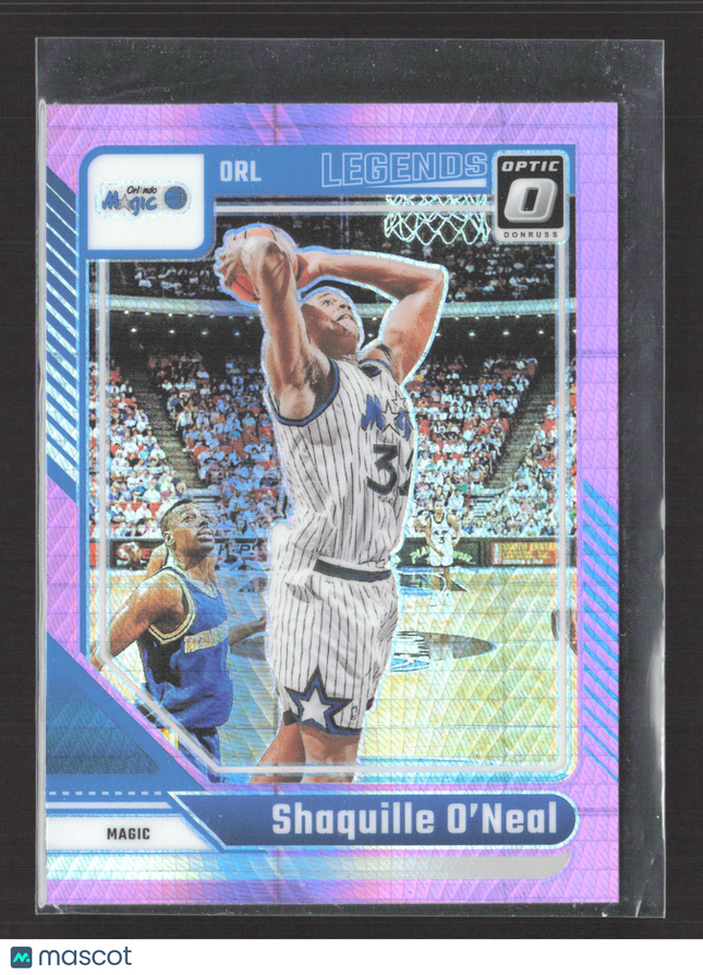 2025 Panini Donruss Optic Prizm Shaquille O'Neal #244 Pink Hyper