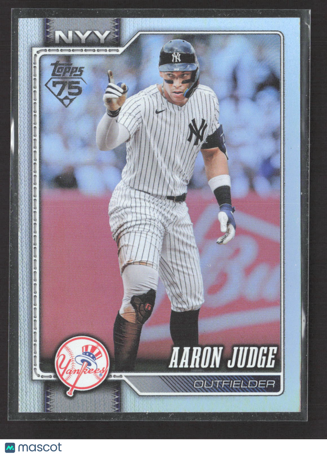 2026 Topps Series One Aaron Judge #1 Rainbow FOil