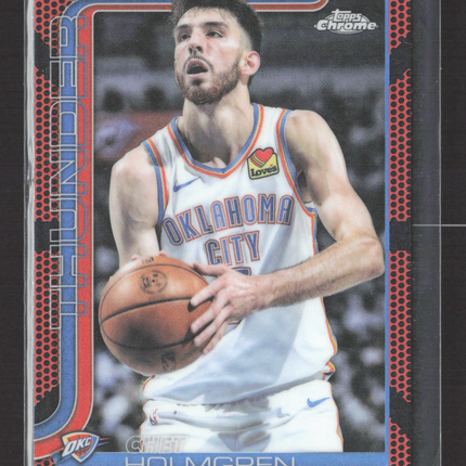 2025 Topps Chrome Chet Holmgren #134