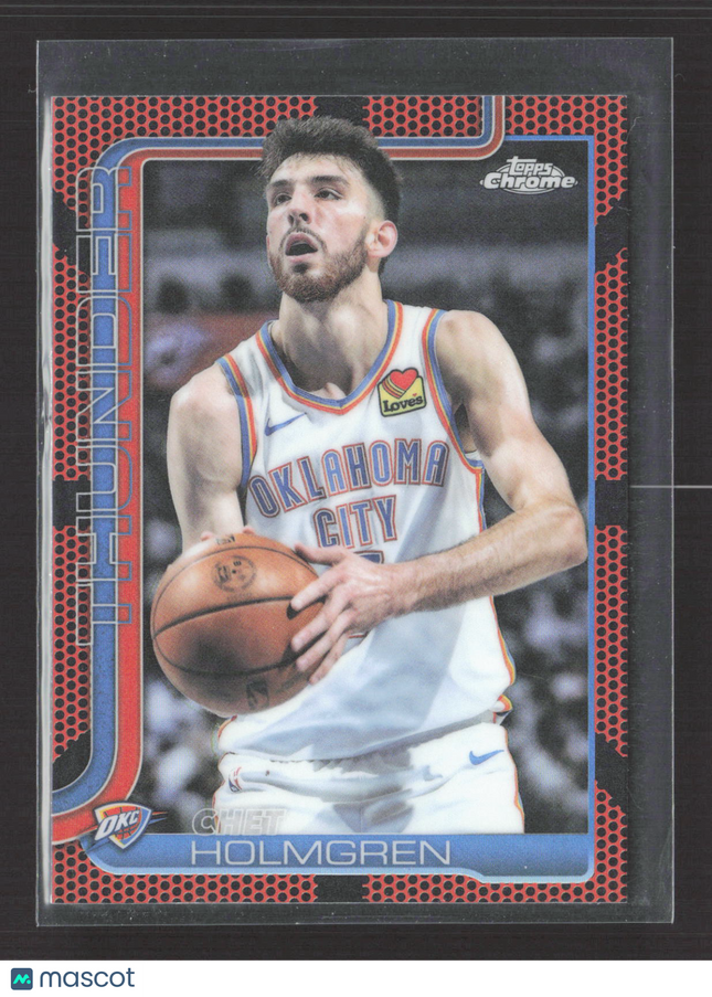 2025 Topps Chrome Chet Holmgren #134