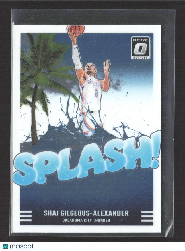 2025 Panini Donruss Optic Splash! Shai Gilgeous-Alexander #6