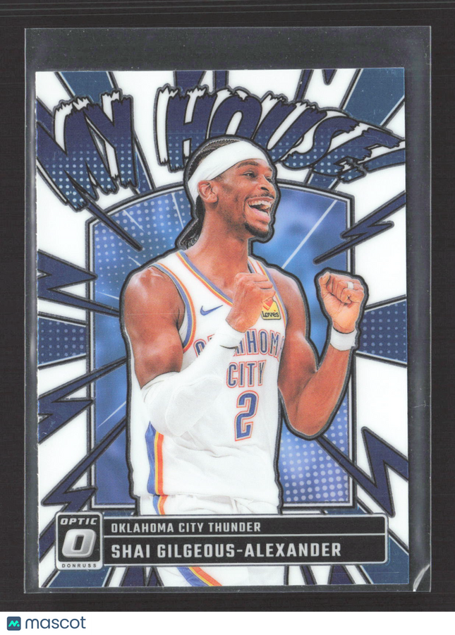2025 Panini Donruss Optic My House! Shai Gilgeous-Alexander #6