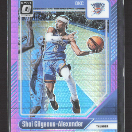 2025 Panini Donruss Optic Prizm Shai Gilgeous-Alexander #127 Pink