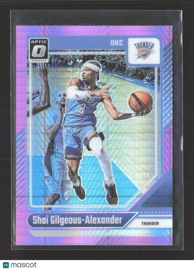 2025 Panini Donruss Optic Prizm Shai Gilgeous-Alexander #127 Pink