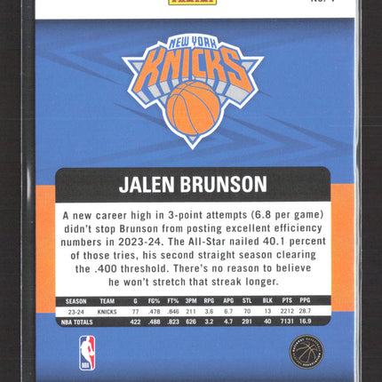 2025 Panini Revolution Basketball Jalen Brunson #1