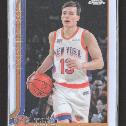 2025 Topps Chrome Tyler Kolek #139 Refractor