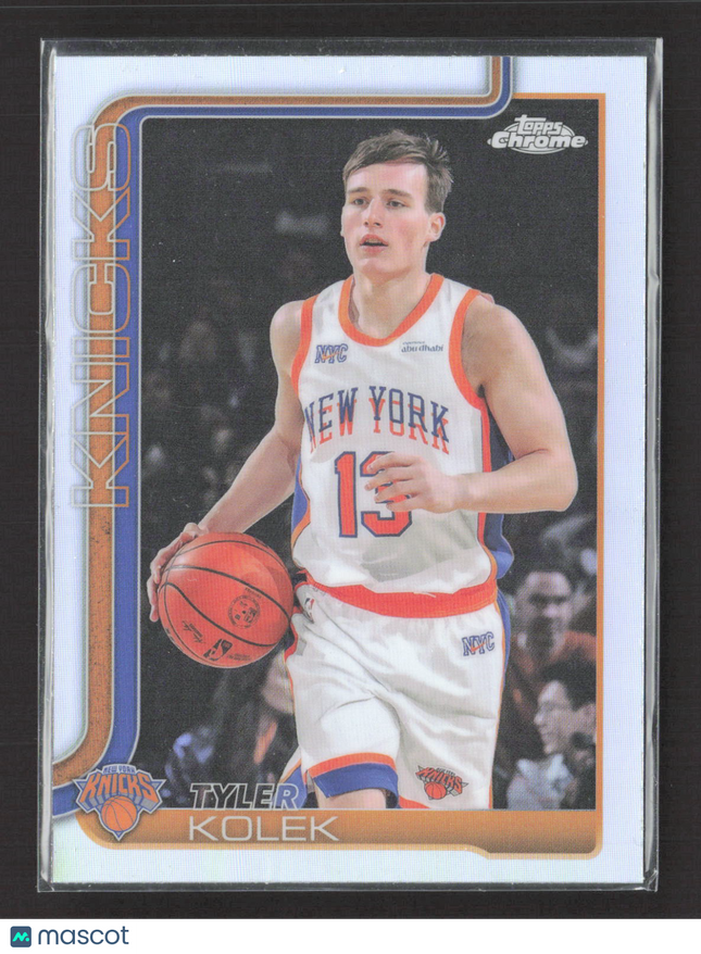 2025 Topps Chrome Tyler Kolek #139 Refractor