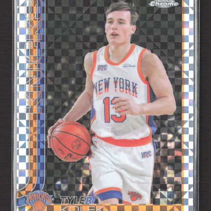 2025 Topps Chrome Basketball Tyler Kolek #139 X-Fractor