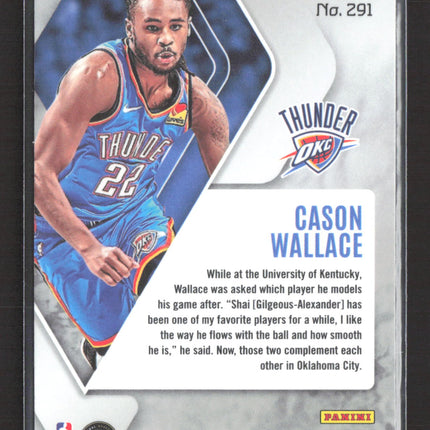 2024 Panini Phoenix Cason Wallace #291 RC