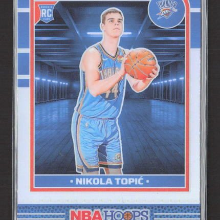 2024 Panini NBA Hoops Nikola Topic #242 RC silver