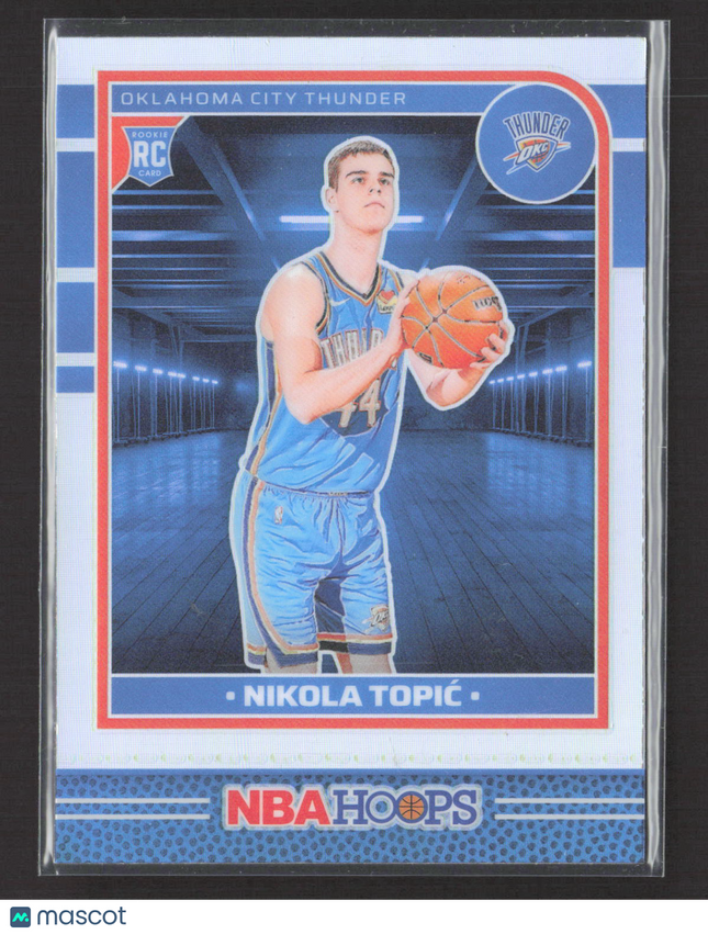 2024 Panini NBA Hoops Nikola Topic #242 RC silver