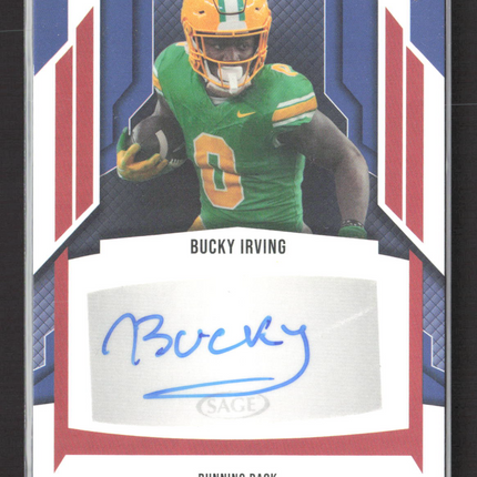 2024 SAGE Autograph Bucky Irving #A-BI Auto