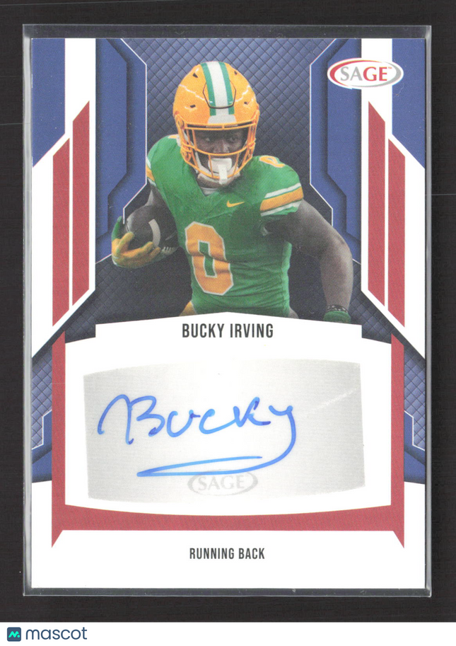 2024 SAGE Autograph Bucky Irving #A-BI Auto